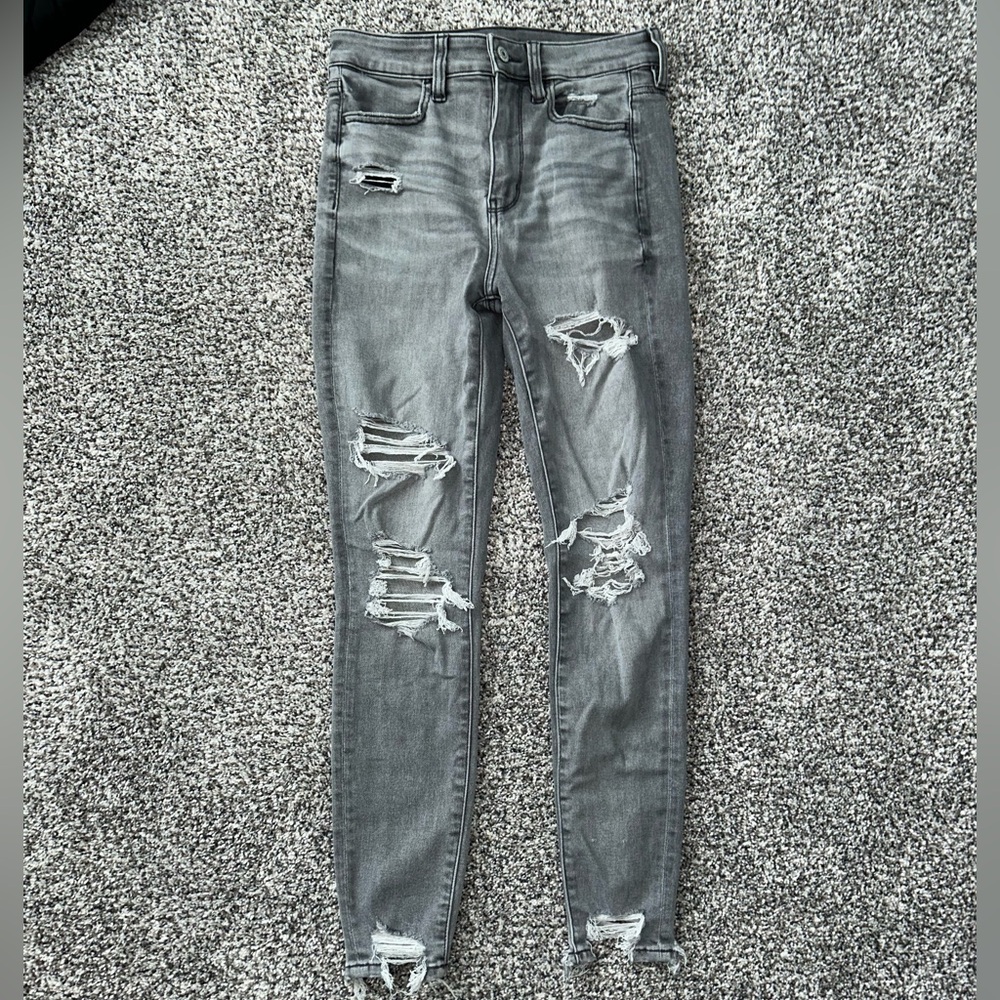 American Eagle super hi-rise jegging
